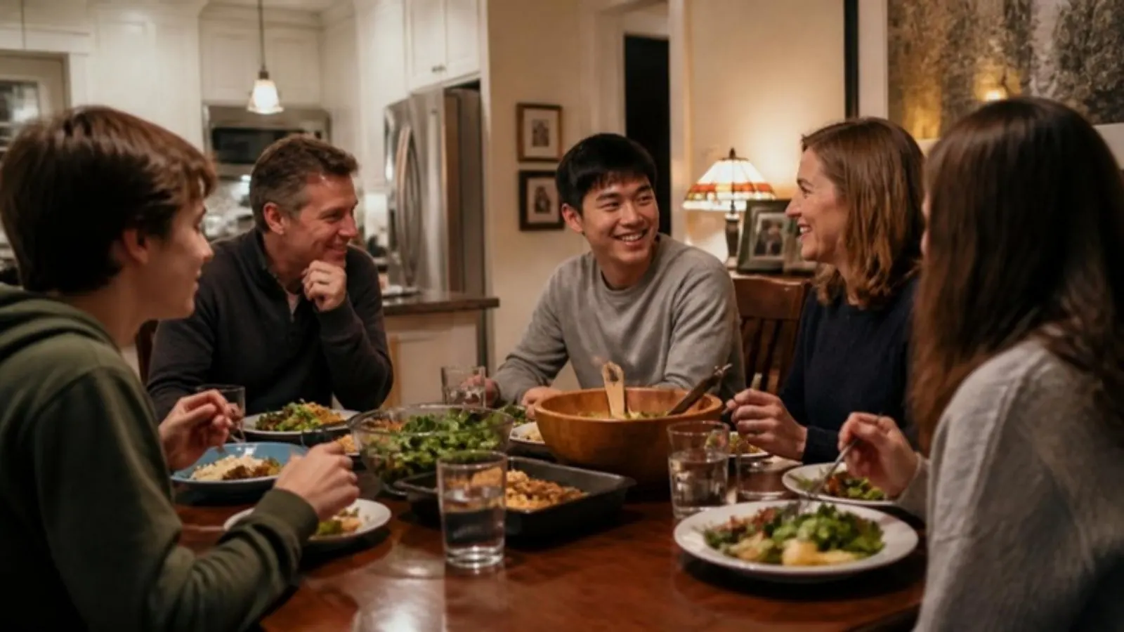 Illustrative image: Homestay dinner