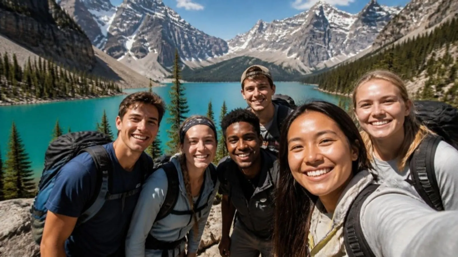 Illustrative image: Hiking in the Rockies